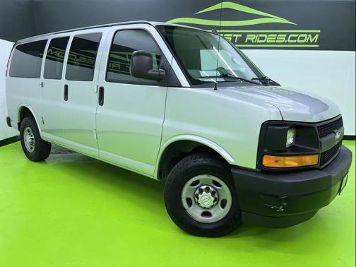 Silver 2017 Chevrolet Express 2500 LT