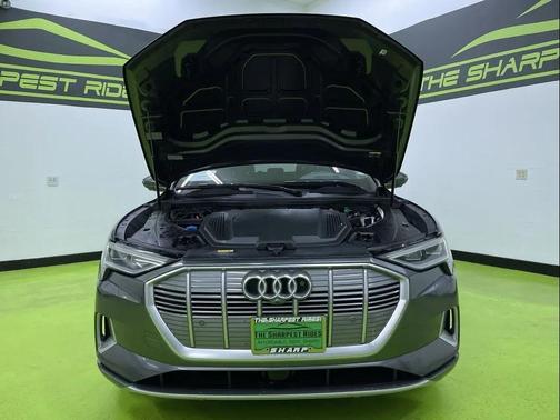 Gray 2019 Audi e-tron Premium Plus