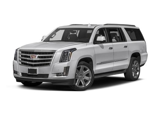 Silver 2017 Cadillac Escalade ESV Luxury