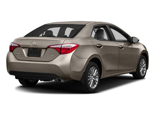 Beige 2016 Toyota Corolla LE