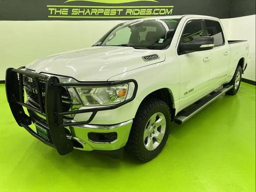 White 2022 RAM 1500 Big Horn/Lone Star