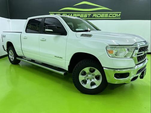 White 2022 RAM 1500 Big Horn/Lone Star