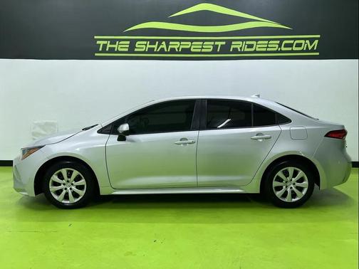 Silver 2021 Toyota Corolla LE
