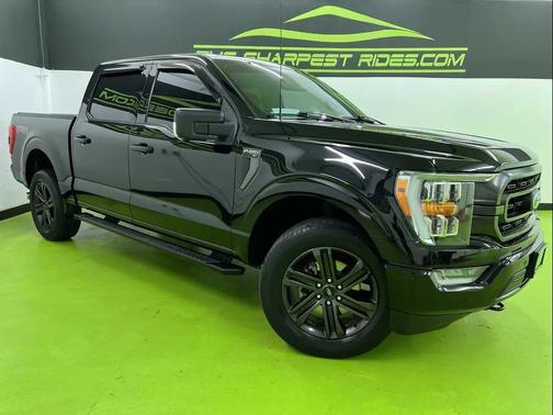 Black 2021 Ford F-150 XLT