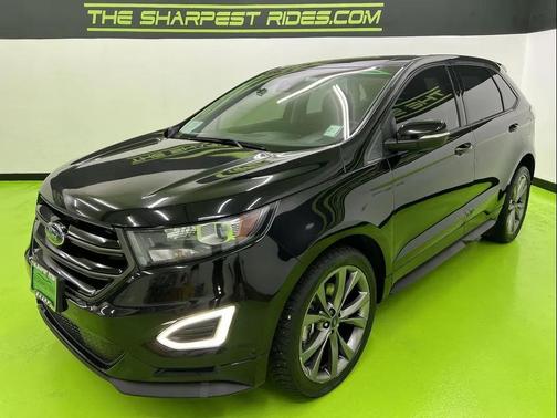Black 2016 Ford Edge Sport