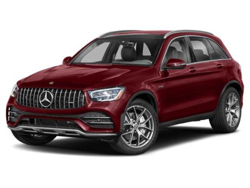 Red 2021 Mercedes-Benz AMG GLC 43 4MATIC