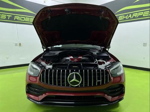 Red 2021 Mercedes-Benz AMG GLC 43 4MATIC