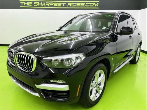 Black 2018 BMW X3 xDrive30i