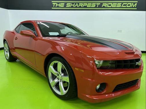 Orange 2010 Chevrolet Camaro 1SS