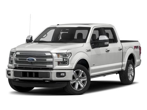 White 2017 Ford F-150 Platinum
