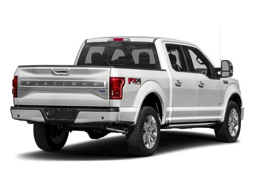 White 2017 Ford F-150 Platinum
