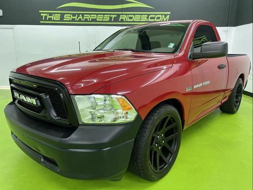 Red 2012 RAM 1500 Tradesman Heavy Duty