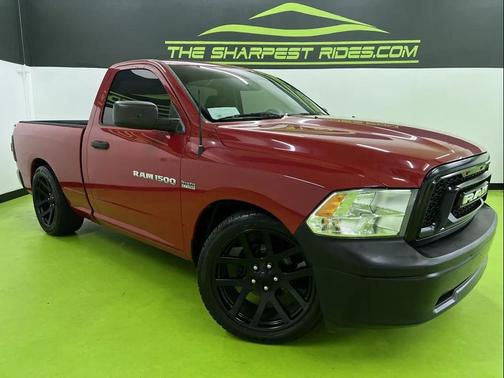Red 2012 RAM 1500 Tradesman Heavy Duty