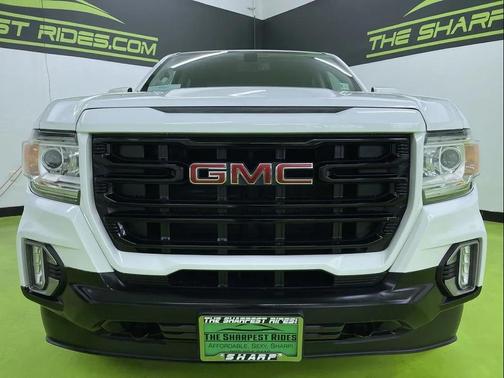 White 2021 GMC Canyon Elevation