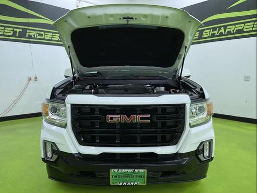 White 2021 GMC Canyon Elevation