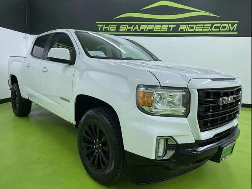 White 2021 GMC Canyon Elevation