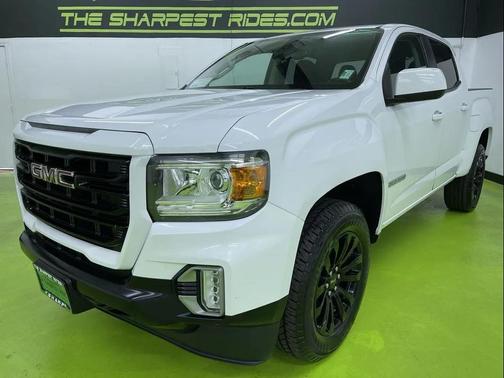 White 2021 GMC Canyon Elevation