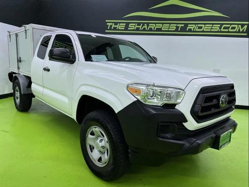 White 2023 Toyota Tacoma SR