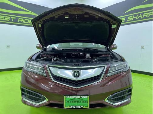 Red 2018 Acura RDX Technology Package