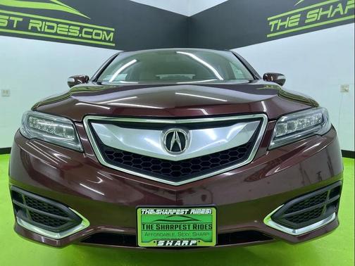 Red 2018 Acura RDX Technology Package