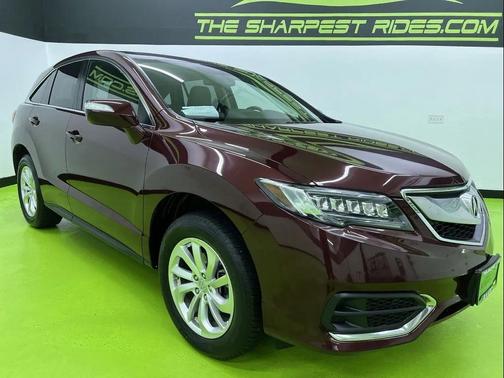 Red 2018 Acura RDX Technology Package
