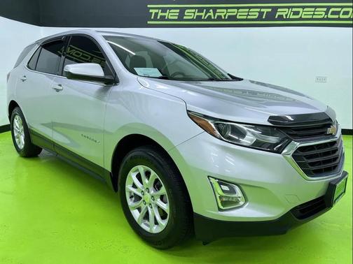 Silver 2018 Chevrolet Equinox LT