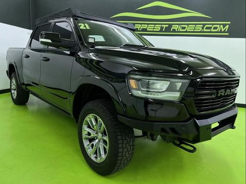 Black 2021 RAM 1500 Laramie