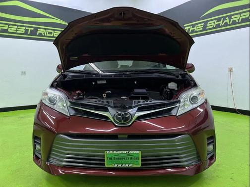 Red 2020 Toyota Sienna XLE