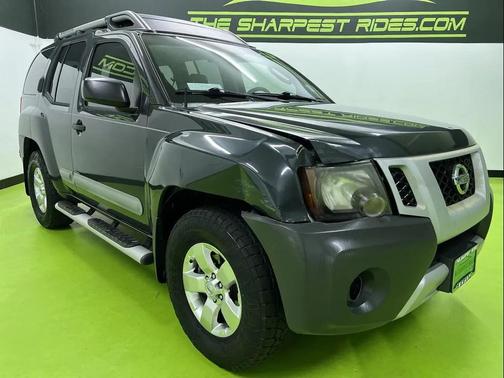 Silver 2012 Nissan Xterra S