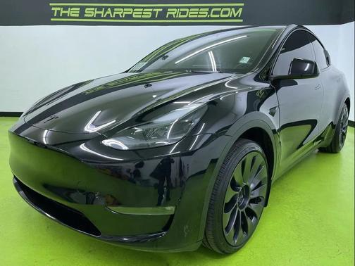 Black 2024 Tesla Model Y Long Range Dual Motor All-Wheel Drive