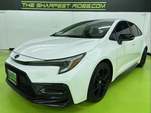 White 2024 Toyota Corolla Nightshade Edition