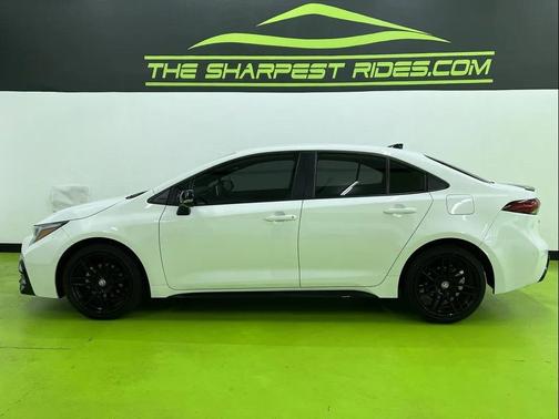 White 2024 Toyota Corolla Nightshade Edition