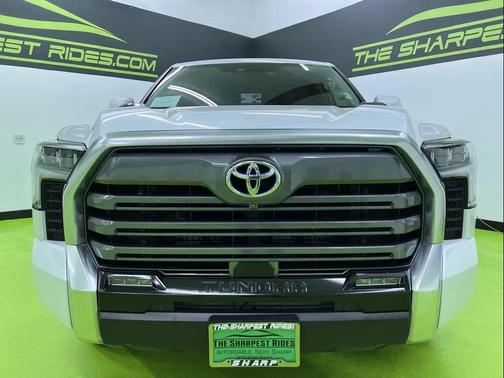 White 2023 Toyota Tundra Hybrid Limited