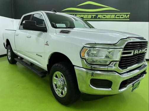 White 2021 RAM 2500 Big Horn Crew Cab 4x4 6'4' Box