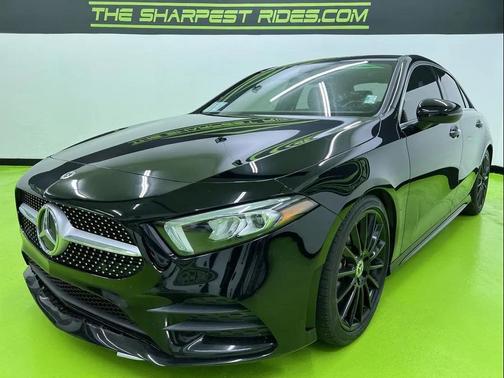 Black 2022 Mercedes-Benz A-Class