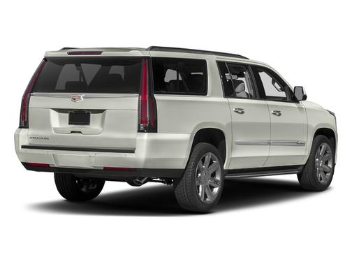 White 2017 Cadillac Escalade ESV Platinum