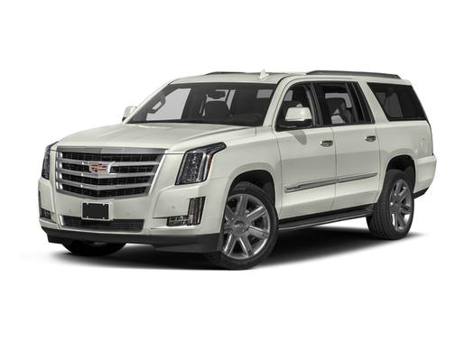 White 2017 Cadillac Escalade ESV Platinum