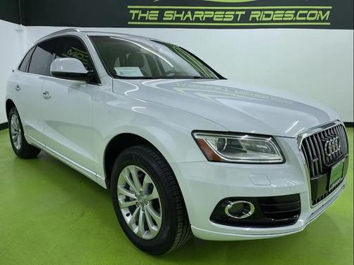 White 2016 Audi Q5 2.0T Premium Plus