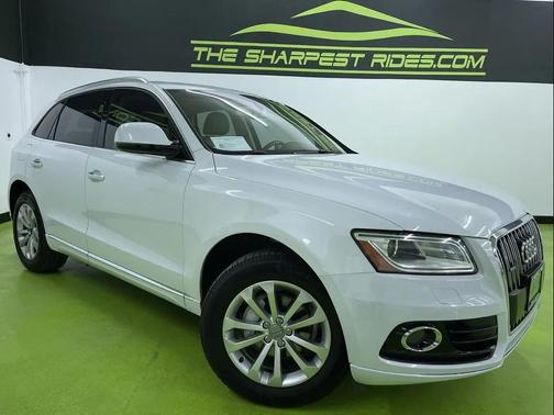 White 2016 Audi Q5 2.0T Premium Plus