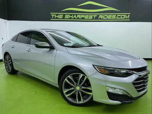 Silver 2020 Chevrolet Malibu FWD LT