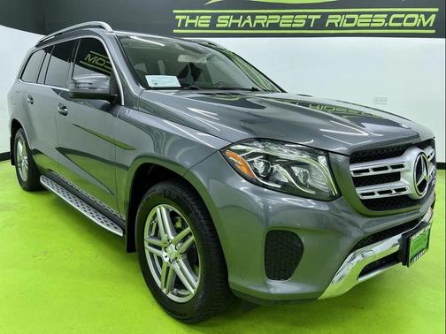 Gray 2017 Mercedes-Benz GLS 450 4MATIC