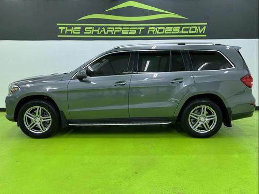 Gray 2017 Mercedes-Benz GLS 450 4MATIC
