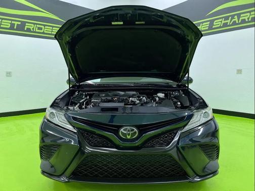 Blue 2020 Toyota Camry XSE