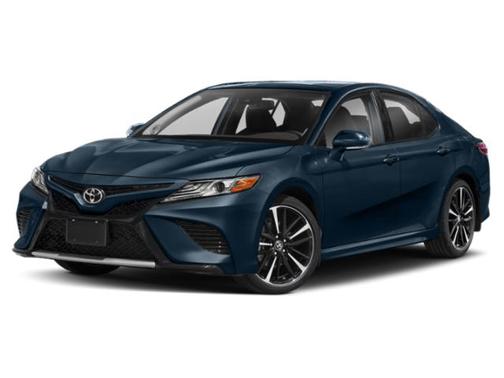 Blue 2020 Toyota Camry XSE