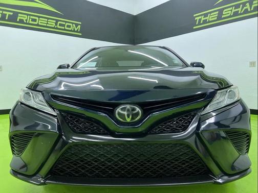 Blue 2020 Toyota Camry XSE