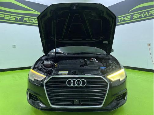 Black 2018 Audi A3 2.0T Premium