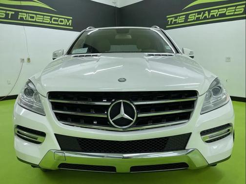 White 2012 Mercedes-Benz M-Class 4MATIC
