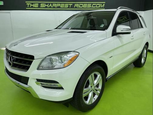 White 2012 Mercedes-Benz M-Class 4MATIC