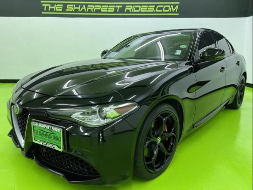 Black 2019 Alfa Romeo Giulia Ti Sport