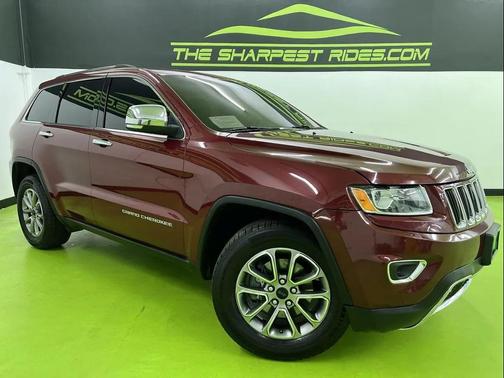 Red 2014 Jeep Grand Cherokee Limited